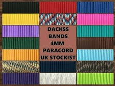  5 FT Lengths 4mm Paracord 550