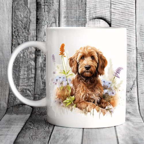 Labradoodle dog mug ideal - dog,