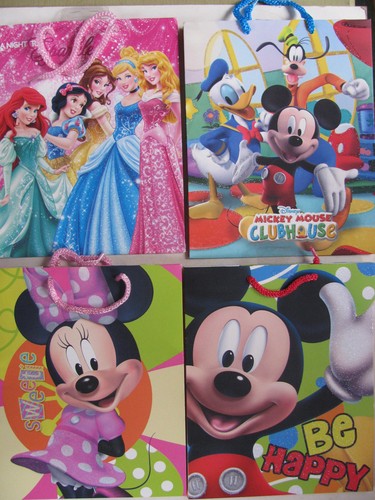 Gift bags disney various micky - disney,
