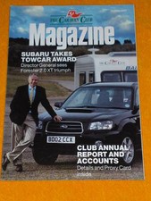 CARAVAN CLUB - SUBARU TAKES