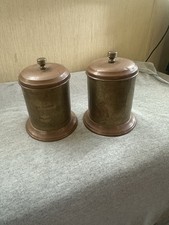 Antique Pair Of Copper And