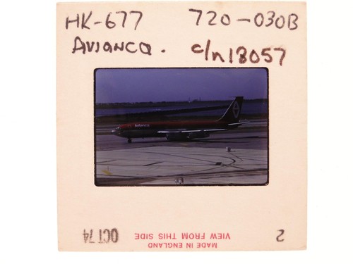 Avianca boeing 720 - avianca,