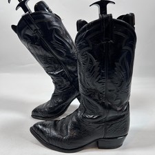 Tony Lama Mens Leather Cowboy