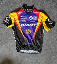 Castelli Multicolor Polyester Short Sleeve  Giant Cycling Jersey XXXL