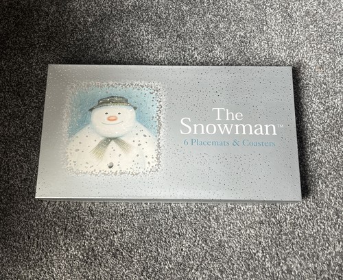 The snowman platemats - platemats, &