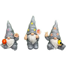 Resin gnome statues - gnome,