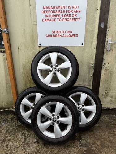 Skoda rapid alloy wheel set - rapid,