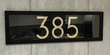 Vintage frames Bus Number Roll