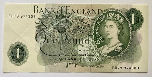 Bank england 1 banknote - england, £1