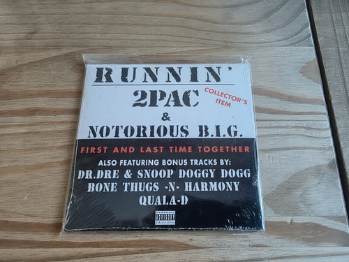 2pac runnin sealed card - runnin,