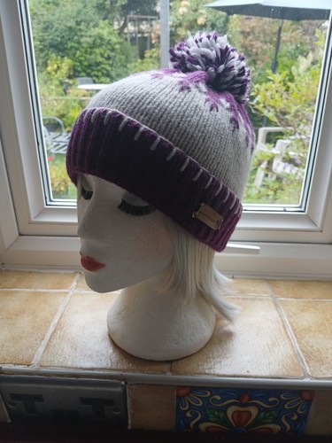 Serious woollen bobble hat - "serious",