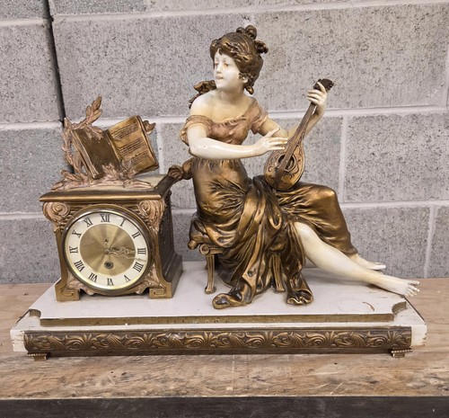 Vintage marble and - vintage, bronze