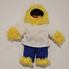 12" tall HONEY MONSTER plush red t-shirt SUGAR PUFFS CEREAL soft toy collectible