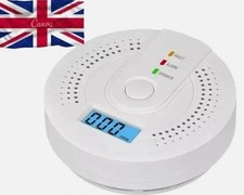 Carbon Monoxide Detector Warning Alarm Sensor LED Digital Battery Powered