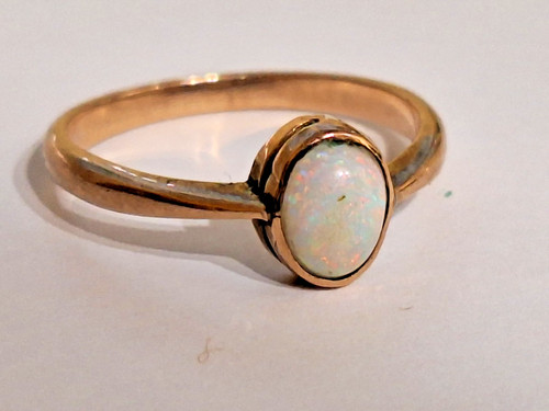 9ct gold antique bezel - 9ct,