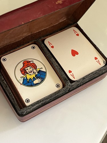 Vintage playing cards set - vintage,