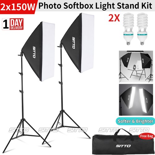150w softbox lighting kit - 150w,