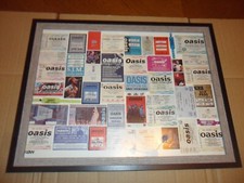Oasis 1995 ticket poster - oasis,