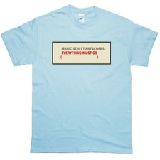 MANIC STREET PREACHERS New T-SHIRT sizes S M L XL XXL colours Light Blue, Black
