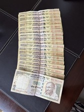Vintage Old Indian Notes