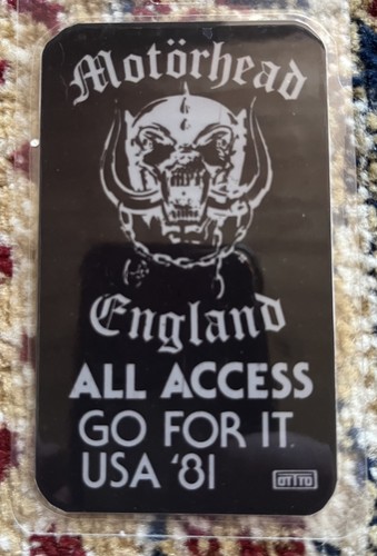 Motörhead original tour go - tour, 81