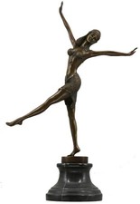 Art Deco Bronze Lady 'Dancer