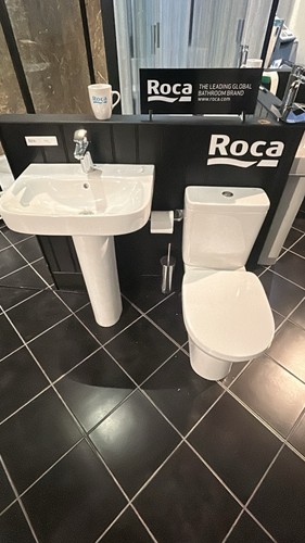 Roca debba set toilet sink - debba,