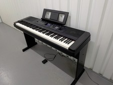 Yamaha DGX-650 in black 88 Weighted Keys Portable Grand stock #25441