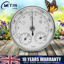 Analog Barometer Thermometer