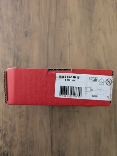 Hilti nails box - nails, x-c