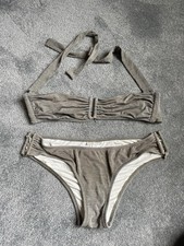 Heidi klein halter U Bar Khaki