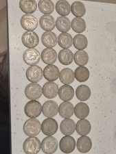 1948 Half Crown Coins 