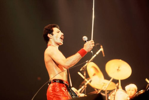 Singer freddie mercury - singer,