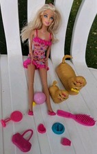 Vintage Barbie Doll - Dog Trainer Barbie Puppy Play Park