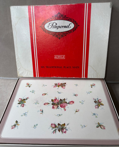 Vintage pimpernel set 6 - set, of