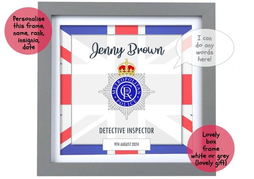 Personalise policeman police - personalise,