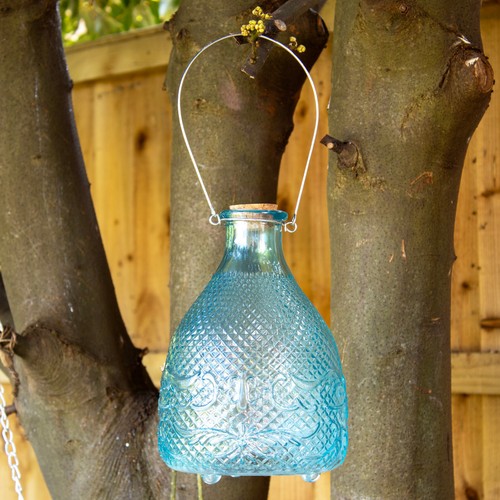 Hobnail glass wasp trap - hobnail,