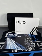 RENAULT CLIO OWNERS PACK / HANDBOOK / MANUAL & WALLET 2019~2024 (2023)
