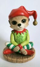 Magnificent Meerkats Santa's Little Helper Meerkat Country Artists
