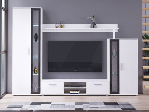 Modern entertainment unit - tv,
