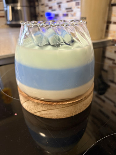 Decorative wax glass jar - decorative,