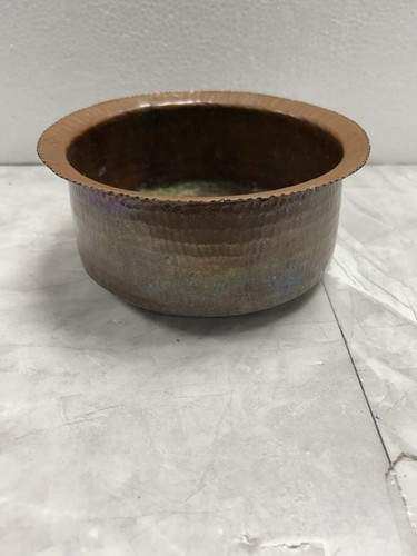 Vintage hammered copper bowl - vintage, /