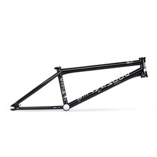 WeThePeople Doomsayer 21" Black BMX Frame with Hydroformed Tubing & Signature