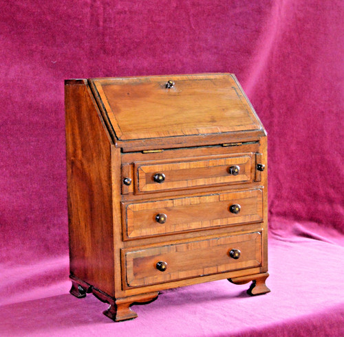 Antique miniature mahogany - antique,
