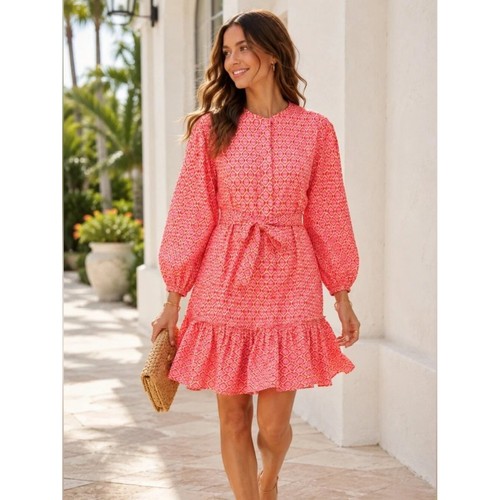 Deluc geometric mini dress - geometric,