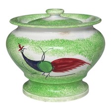 Antique Staffordshire Green