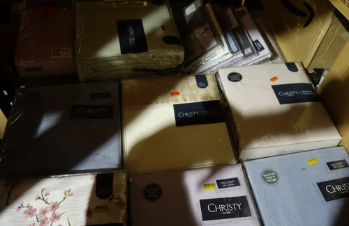 Job lot 15x christy - christy, bedding