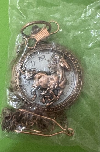 Novelty pocket watch - watch, horse