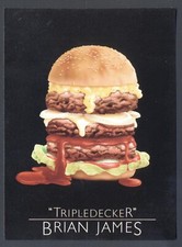 Modern Food Postcard