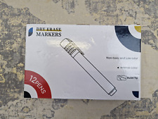 maxtek Whiteboard Markers, Whiteboard Pens 3 Assorted Colours Black Blue Red Dry